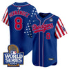 Men's Dodgers American Style 2024 World Series Vapor Premier Limited Jersey V2 - All Stitched