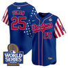 Men's Dodgers American Style 2024 World Series Vapor Premier Limited Jersey V2 - All Stitched