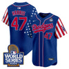 Men's Dodgers American Style 2024 World Series Vapor Premier Limited Jersey V2 - All Stitched
