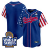Men's Dodgers American Style 2024 World Series Vapor Premier Limited Jersey V2 - All Stitched