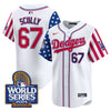 Men's Dodgers American Style 2024 World Series Vapor Premier Limited Jersey - All Stitched