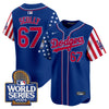 Men's Dodgers American Style 2024 World Series Vapor Premier Limited Jersey - All Stitched