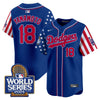 Men's Dodgers American Style 2024 World Series Vapor Premier Limited Jersey - All Stitched