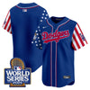 Men's Dodgers American Style 2024 World Series Vapor Premier Limited Jersey - All Stitched