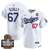 Men's Dodgers 2024 World Series Vapor Premier Limited Jersey V2 - All Stitched