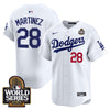 Men's Dodgers 2024 World Series Vapor Premier Limited Jersey V2 - All Stitched