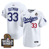 Men's Dodgers 2024 World Series Vapor Premier Limited Jersey V2 - All Stitched