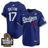 Men's Dodgers 2024 World Series Vapor Premier Limited Jersey V2 - All Stitched