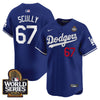 Men's Dodgers 2024 World Series Vapor Premier Limited Jersey V2 - All Stitched