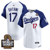 Men's Dodgers 2024 World Series Vapor Premier Limited Jersey V2 - All Stitched