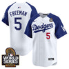 Men's Dodgers 2024 World Series Vapor Premier Limited Jersey V2 - All Stitched