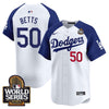 Men's Dodgers 2024 World Series Vapor Premier Limited Jersey V2 - All Stitched