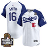 Men's Dodgers 2024 World Series Vapor Premier Limited Jersey V2 - All Stitched