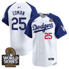 Men's Dodgers 2024 World Series Vapor Premier Limited Jersey V2 - All Stitched