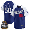 Men's Dodgers 2024 World Series Vapor Premier Limited Jersey V2 - All Stitched