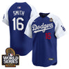 Men's Dodgers 2024 World Series Vapor Premier Limited Jersey V2 - All Stitched