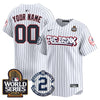 Yankees The Bronx 2024 World Series Vapor Premier Limited Custom Jersey V2 - All Stitched