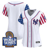 Women's Yankees American Style 2024 World Series Vapor Premier Limited Jersey - All Stitched