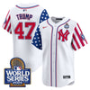 Men's Yankees American Style 2024 World Series Vapor Premier Limited Jersey V2 - All Stitched