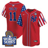 Men's Yankees American Style 2024 World Series Vapor Premier Limited Jersey V2 - All Stitched