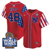 Men's Yankees American Style 2024 World Series Vapor Premier Limited Jersey V2 - All Stitched