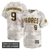 Men's San Diego Padres 2025 Armed Forces Day Vapor Premier Limited Jersey - All Stitched