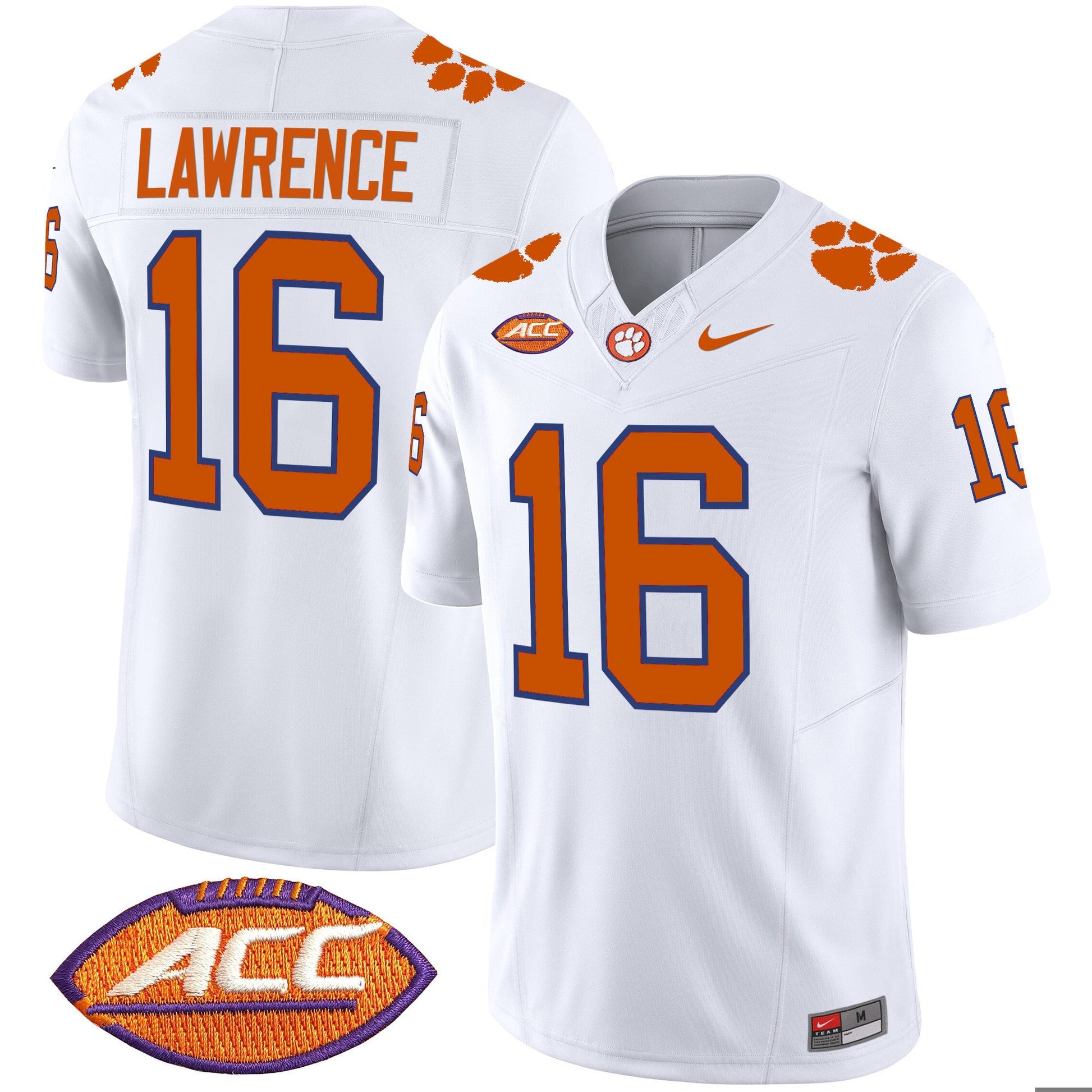 Men's Clemson Tigers 2025 Vapor Limited Jersey - All Stitched