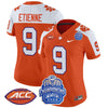 Women's Clemson Tigers 2024 ACC Championship Patch Vapor Limited Jersey - All Stitched