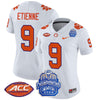 Women's Clemson Tigers 2024 ACC Championship Patch Vapor Limited Jersey - All Stitched