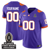 Custom Clemson Tigers 24/25 Jersey - CFP First Round Patch - All Stitched