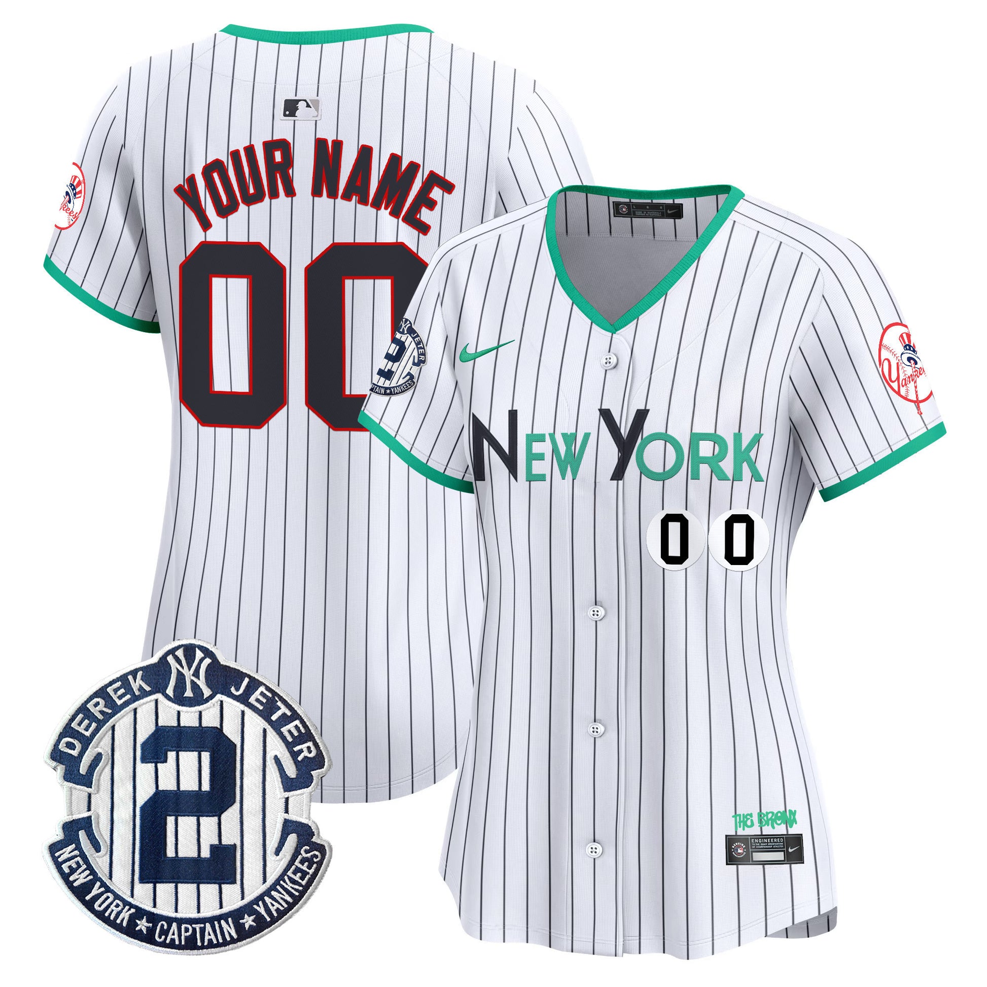New York Yankees City Connect Vapor Premier Limited Custom Jersey - All Stitched
