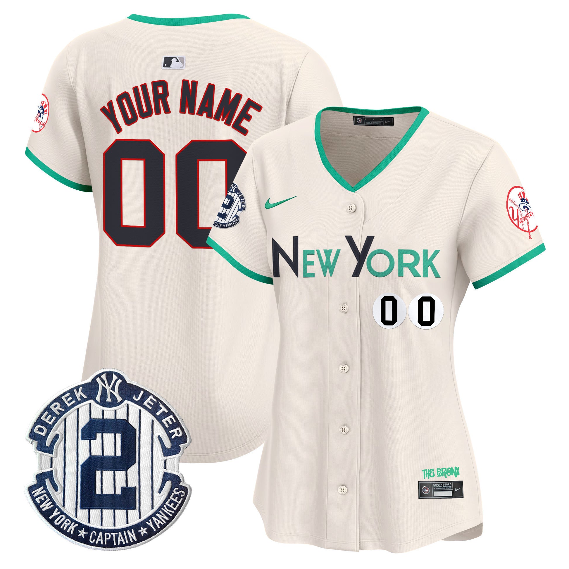 New York Yankees City Connect Vapor Premier Limited Custom Jersey - All Stitched