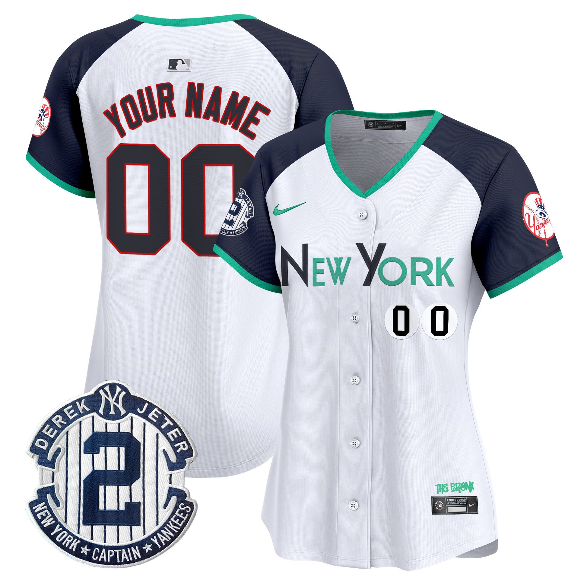 New York Yankees City Connect Vapor Premier Limited Custom Jersey - All Stitched