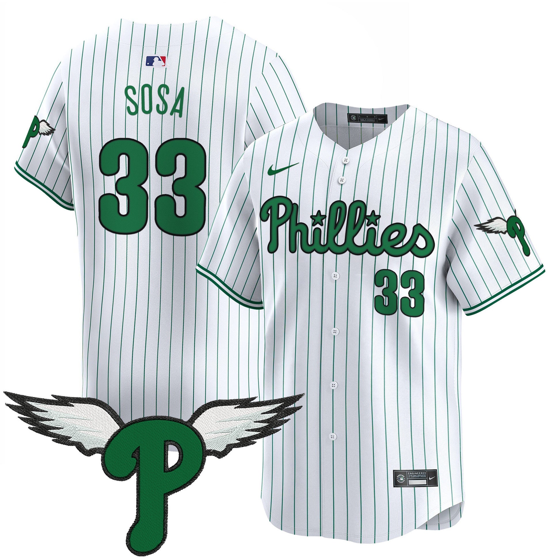 Men's Philadelphia Phillies 2025 Vapor Premier Limited Jersey - All Stitched