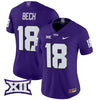Women's TCU Horned Frogs 2024 Vapor Limited Jersey - All stitched