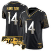 Ravens Maryland Patch Gold Vapor Limited Jersey V2 - All Stitched