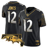Ravens Maryland Patch Gold Vapor Limited Jersey V2 - All Stitched