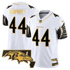Ravens Maryland Patch Gold Vapor Limited Jersey V2 - All Stitched
