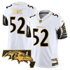Ravens Maryland Patch Gold Vapor Limited Jersey V2 - All Stitched