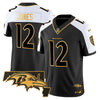 Ravens Maryland Patch Gold Vapor Limited Jersey V2 - All Stitched