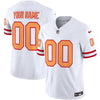Tampa Bay Buccaneers Throwback Vapor Limited Custom Jersey V2 - All Stitched
