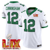 Philadelphia Eagles Kelly Green Super Bowl LIX Patch Vapor Limited Jersey - All Stitched