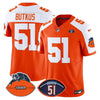 Chicago Bears Dick Butkus Patch Throwback Vapor Limited Jersey - All Stitched