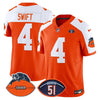 Chicago Bears Dick Butkus Patch Throwback Vapor Limited Jersey - All Stitched