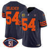 Chicago Bears Dick Butkus Patch Throwback Vapor Limited Jersey - All Stitched