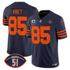 Chicago Bears Dick Butkus Patch Throwback Vapor Limited Jersey - All Stitched