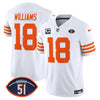 Chicago Bears Dick Butkus Patch Throwback Vapor Limited Jersey - All Stitched