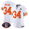 Chicago Bears Dick Butkus Patch Throwback Vapor Limited Jersey - All Stitched