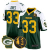 Packers John Madden & Home Patch Game Jersey - All Stitched