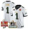 Philadelphia Eagles LII-LIX Super Bowl Champions Vapor Limited Gold Jersey - All Stitched